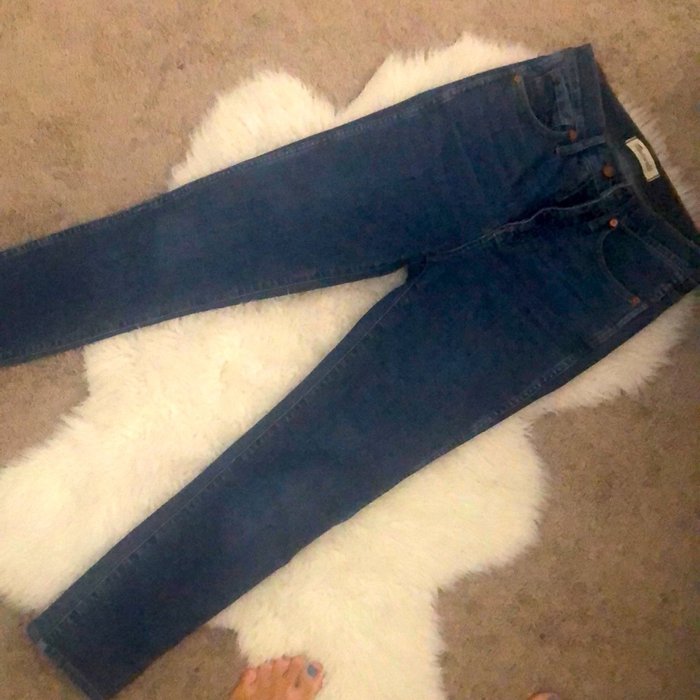 Madewell 10” High Rise Skinny Jeans 26